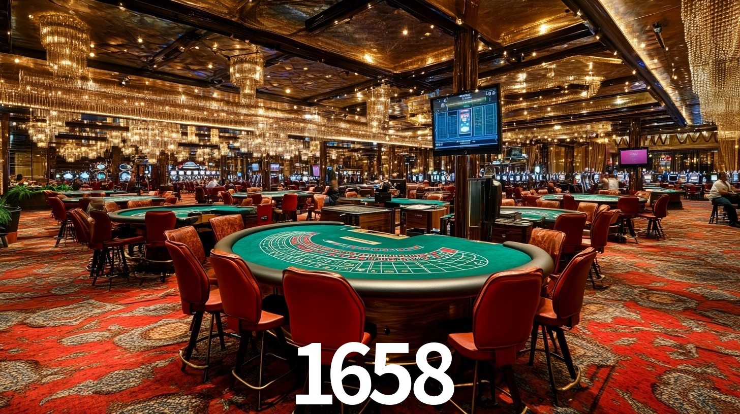 Sinta a adrenalina dos jogos de cassino com 1658